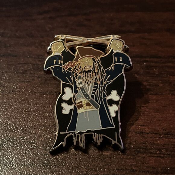 Disney Pirates Of The Caribbean Jack Sparrow Legend Of The Golden Pins‎ Booster - Picture 1 of 4
